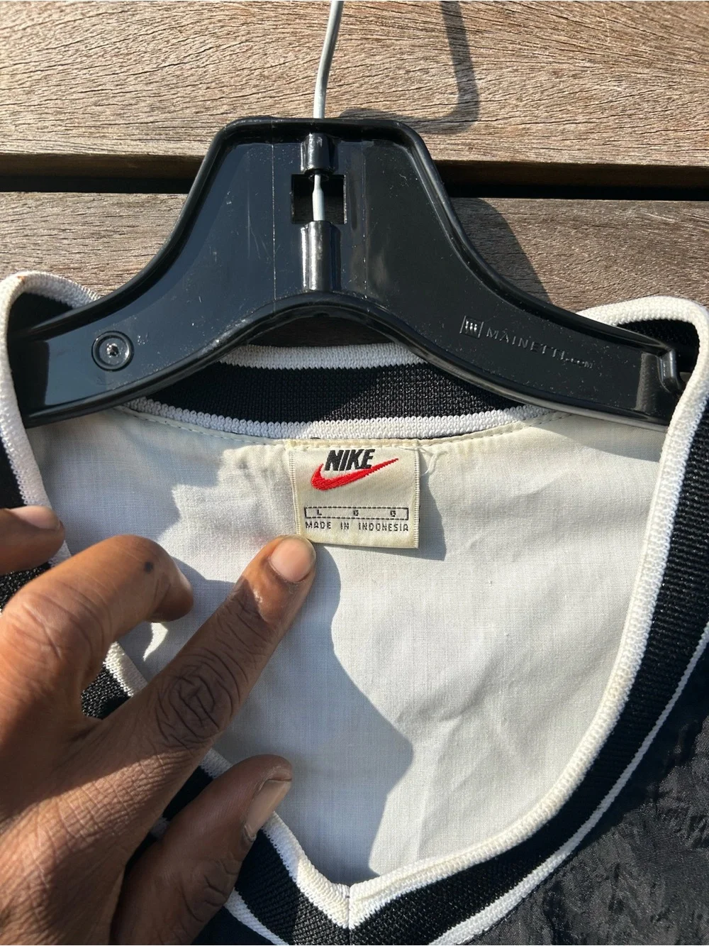 90’s Vintage Nike Golf Nylon Track Pullover Vest Windbreaker | Size Large
